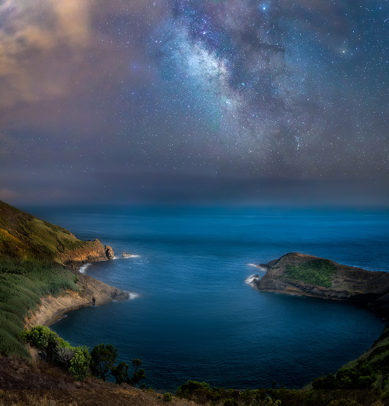 Via Lattea sulla Baia di Caldeirinhas - Foto di Enrico Villa